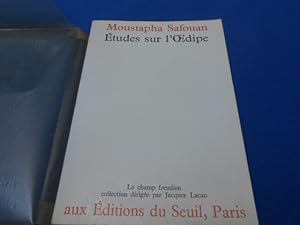 Seller image for Etudes sur l'Oedipe for sale by Emmanuelle Morin