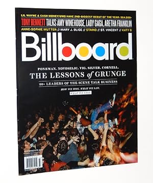 Seller image for Billboard Magazine, September 17, 2011: The Lessons of Grunge for sale by A&D Books