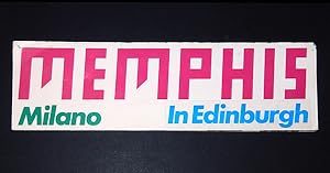 Memphis Milano in London/Edinburgh