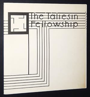 Frank Lloyd Wright: The Taliesin Fellowship, Original Prospectus and Application, January 1, 1933