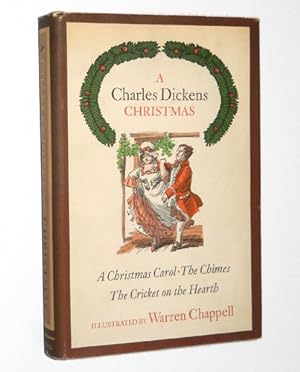 Seller image for A Charles Dickens Christmas: A Christmas Carol, The Chimes, & The Cricket on the Hearth for sale by A&D Books