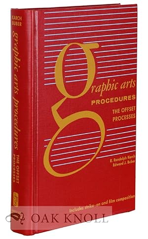 Imagen del vendedor de GRAPHIC ARTS PROCEDURES a la venta por Oak Knoll Books, ABAA, ILAB