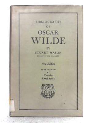 Bild des Verkufers fr Bibliography of Oscar Wilde zum Verkauf von World of Rare Books