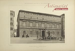 "Palazzo Adriano di Corneto (Giraud), 1504 beg.". Aus: Heinrich Strack. Baudenkmäler Roms des XV....