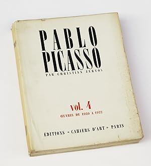 Bild des Verkufers fr Pablo Picasso. Vol. 4. Oeuvres de 1920 et 1922 zum Verkauf von Librairie-Galerie Emmanuel Hutin