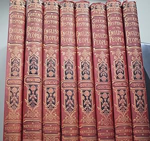 A Short History of the English People. Illustrated edition. Complete in 8 volumes.