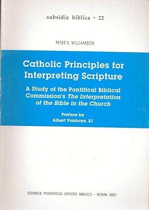 Imagen del vendedor de Catholic Principles for interpreting Scripture a la venta por LE GRAND CHENE
