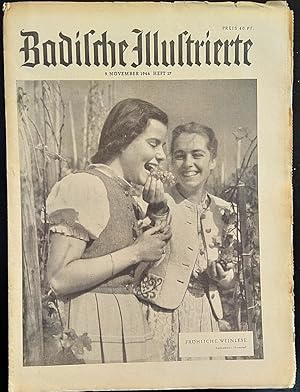 Seller image for Badische Illustrierte 9. November 1946, Heft 17 for sale by Versandantiquariat Karin Dykes