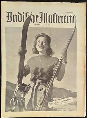 Seller image for Badische Illustrierte 7. Dezember 1946, Heft 19 for sale by Versandantiquariat Karin Dykes