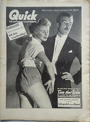Zeitschrift QUICK, 12. Oktober 1952 (5. Jahrgang, Nr.41)