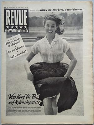 Zeitschrift REVUE, die Weltillustrierte, Nr. 30, 26. Juli 1952