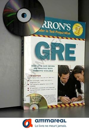 Imagen del vendedor de Barron's GRE with CD-ROM a la venta por Ammareal
