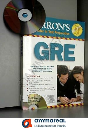 Imagen del vendedor de Barron's GRE with CD-ROM a la venta por Ammareal