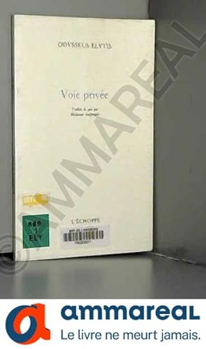 Seller image for Voie Privee for sale by Ammareal