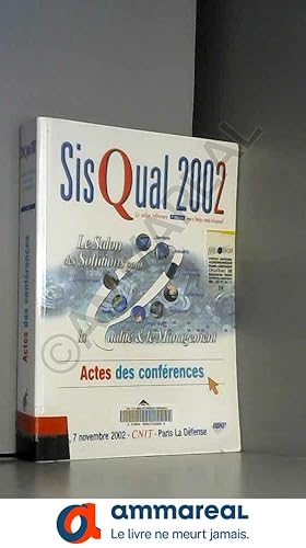 Bild des Verkufers fr SisQual 2002. Actes des confrences, 9me dition zum Verkauf von Ammareal