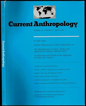 Image du vendeur pour The Signs of All Times: Entoptic Phenomena in Upper Paleolithic Art in Current Anthropology Volume 29 Number 2 mis en vente par The Book Collector, Inc. ABAA, ILAB