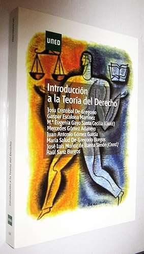 Bild des Verkufers fr INTRODUCCION A LA TEORIA DEL DERECHO zum Verkauf von UNIO11 IMPORT S.L.