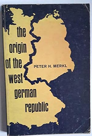 Seller image for The Origin of the West German Republic. for sale by Redux Books