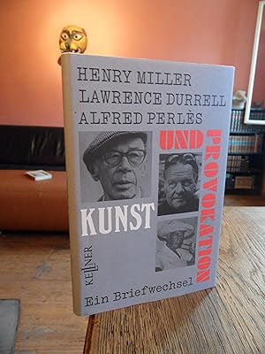 Image du vendeur pour Kunst und Provokation. Ein Briefwechsel. Deutsch von Kurt Wagenseil. mis en vente par Antiquariat Floeder