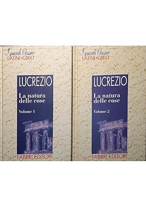 La natura delle cose (vol. 1-2)