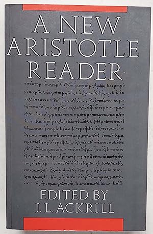 A New Aristotle Reader