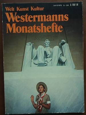 Bild des Verkufers fr Westermanns Monatshefte. Heft 6 / 1976. zum Verkauf von buch-radel