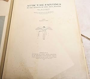 Bild des Verkufers fr Attic Vase Paintings in the Museum of Fine Arts, Boston (Part I, Text Nos. 1-65, Plates I-XXX) zum Verkauf von Mullen Books, ABAA