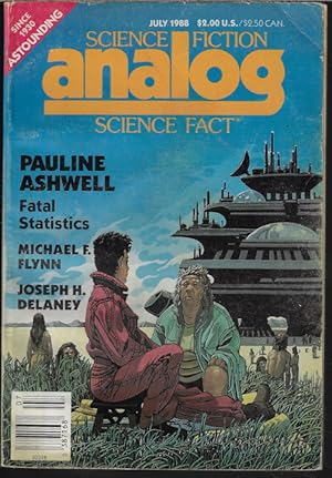 Imagen del vendedor de ANALOG Science Fiction/ Science Fact: July 1988 a la venta por Books from the Crypt