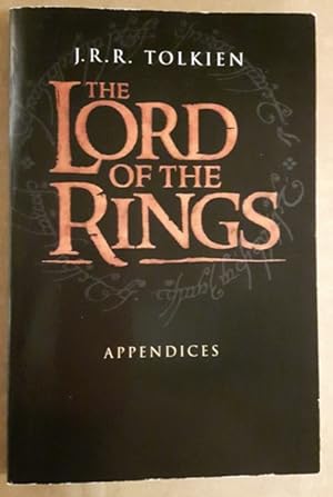 Seller image for The Lord of the Rings: Apendices (Being the Final Book) (# 7) for sale by Nessa Books