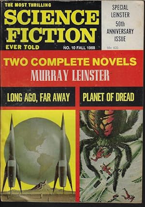 Image du vendeur pour The Most Thrilling SCIENCE FICTION Ever Told: No. 10, Fall 1968 ("Long Ago, Far Away"; "Planet of Dread") mis en vente par Books from the Crypt