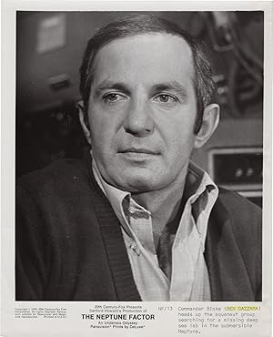 Bild des Verkufers fr The Neptune Factor [The Neptune Disaster] (Original photograph of Ben Gazzara from the 1973 film) zum Verkauf von Royal Books, Inc., ABAA