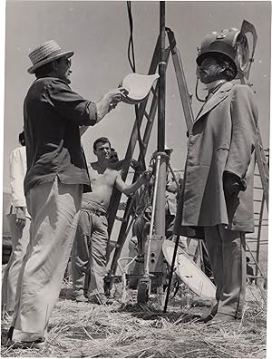 Imagen del vendedor de The Leopard [Le Guepard] (Original photograph of Luchino Visconti and Burt Lancaster from the set of the 1963 film) a la venta por Royal Books, Inc., ABAA