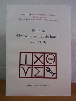 Immagine del venditore per Bulletin d'information et de liaison. No 44 (2010) venduto da Antiquariat Weber