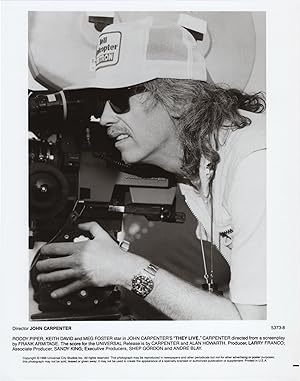 Seller image for They Live (Original photograph of John Carpenter from the set of the 1988 film) for sale by Royal Books, Inc., ABAA