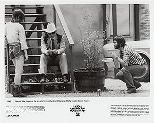 Image du vendeur pour The Texas Chainsaw Massacre [Part] 2 (Original photograph from the set of the 1986 film) mis en vente par Royal Books, Inc., ABAA