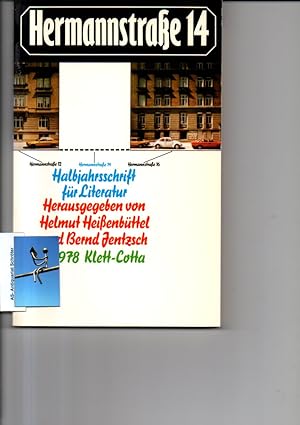 Hermannstraße 14. Halbjahrsschrift für Literatur 7 Hefte (komplett). [signiert, signed, von 6 Aut...