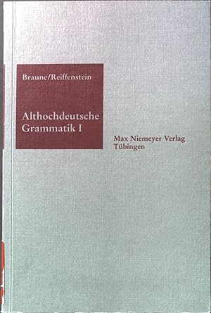 Bild des Verkufers fr Althochdeutsche Grammatik: Laut- und Formenlehre. zum Verkauf von books4less (Versandantiquariat Petra Gros GmbH & Co. KG)