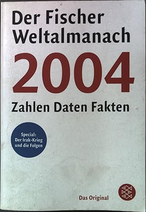 Seller image for Der Fischer-Weltalmanach 2004: Zahlen, Daten, Fakten. for sale by books4less (Versandantiquariat Petra Gros GmbH & Co. KG)