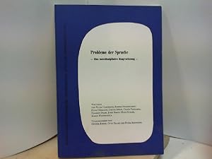 Seller image for Probleme der Sprache. Eine interdisziplionre Ringvorlesung. for sale by ABC Versand e.K.