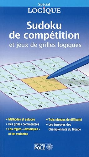 sudoku de compétition et jeux de grilles logiques