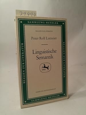 Bild des Verkufers fr Linguistische Semantik zum Verkauf von ANTIQUARIAT Franke BRUDDENBOOKS