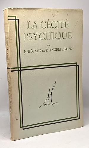 Seller image for La ccit psychique - tude critique de la notion d'agnosie for sale by crealivres