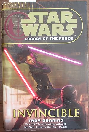 Immagine del venditore per Invincible: Star Wars - Legacy of the Force venduto da Reading Habit