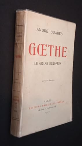 Seller image for Goethe le grand europen for sale by Abraxas-libris