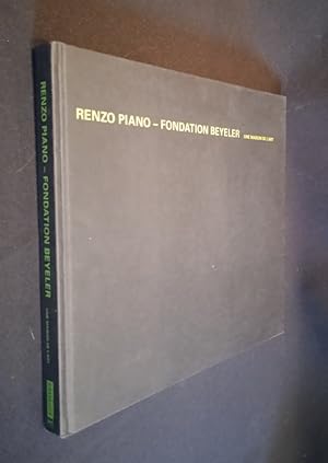 Bild des Verkufers fr Renzo Piano - Fondation Beyeler : Une maison de l'art zum Verkauf von Abraxas-libris