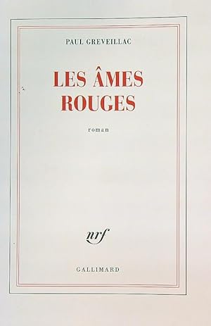 Bild des Verkufers fr Les ames rouges zum Verkauf von Librodifaccia
