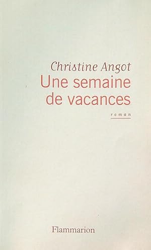 Image du vendeur pour Une semaine de vacances mis en vente par Librodifaccia