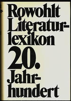 Seller image for Literaturlexikon des 20. Jahrhundert. for sale by Antiquariat Das Zweitbuch Berlin-Wedding