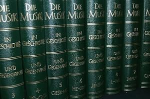 Musik in Geschichte und Gegenwart. (MGG). Allgemeine Enzyklopädie der Musik. . 17 Bände.
