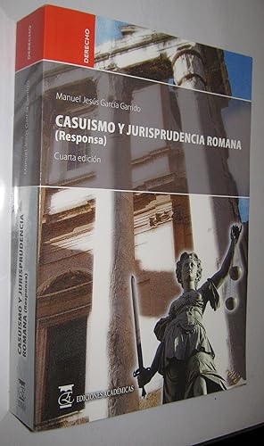 Image du vendeur pour CASUISMO Y JURISPRUDENCIA ROMANA (RESPONSA) mis en vente par UNIO11 IMPORT S.L.